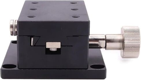 Micrometer Sliding Table X Axis LWX4060 Manual Dovetail Groove Guided Displacement Platform knob Slide Table in Saudi Arabia