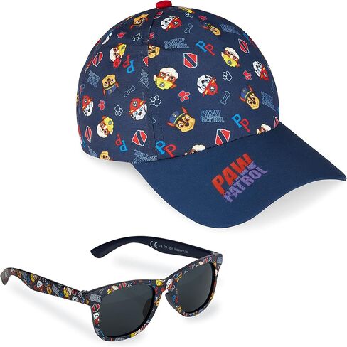 Paw Patrol Baseball Cap و Kids Sunglasses - Boys Sun Hat & UV400 نظارة شمسية للأطفال in Saudi Arabia