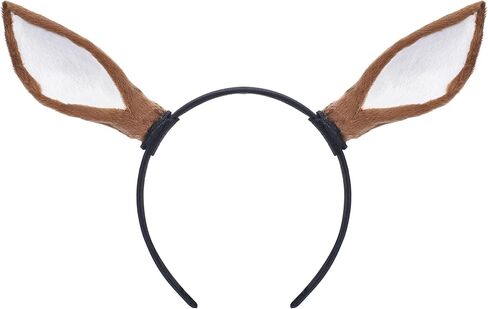 MOSTORY Antler Deer Ear Headband - Reindeer Horns Hairband for Adult Antlers Headpiece for Cosplay Renaissance Renfaire in Saudi Arabia