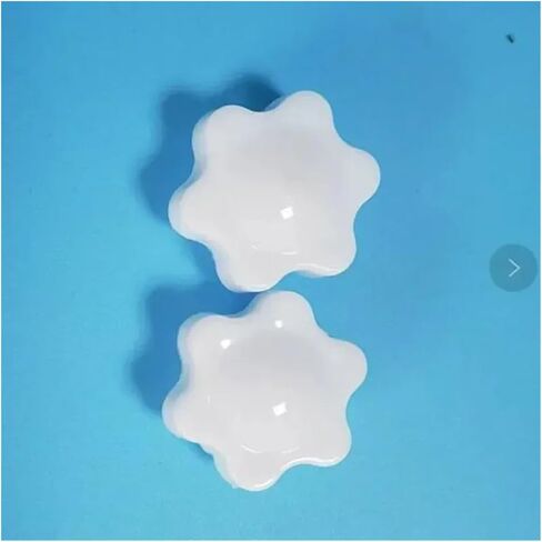 M4 M5 M6 M8 M10 PLUM BAKELITE HAND LICK NUTS Star Mechanical Black White Thumb Clamping Knob Manual (White Blind ، M10 Head 38mm 10pcs) in Saudi Arabia