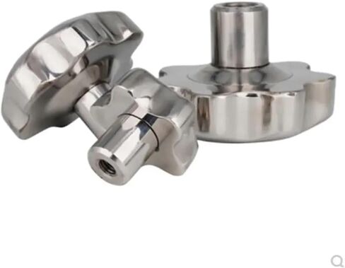 M6 M8 M10 M12 Stainless Steel 304 Female Thread Star Knob Handles Star Shaped Clamping Nuts Knobs Plum Hand Wheel(M12 Head 42mm) in Saudi Arabia