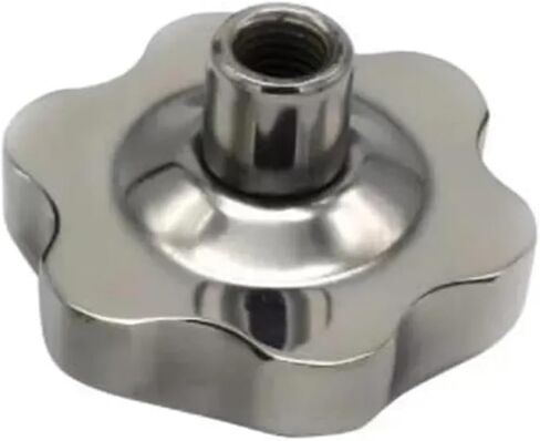 M6 M8 M10 M12 Stainless Steel 304 Female Thread Star Knob Handles Star Shaped Clamping Nuts Knobs Plum Hand Wheel(M12 Head 42mm) in Saudi Arabia
