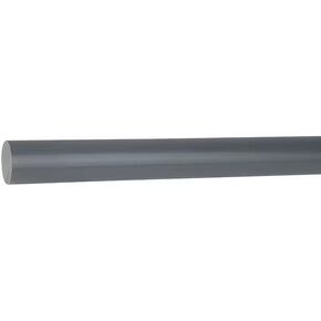Gray PVC Rod Stock 4 أقدام L ، 1/2 "Dia. ، MFR: 22JM47-A in Kuwait