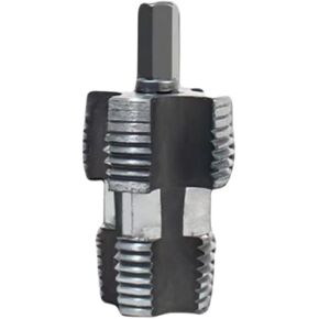 Steel PVC Pipe Tap 1/2" 3/4" Water Pipe Internal Thread Opener Hand Tools for Electric Drill Compatible Pipe Threader in Kuwait