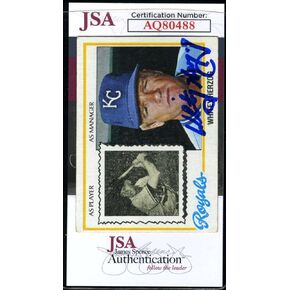 y Herzog JSA Coa Signed 1978 Topps Autograph - Baseball Slabbed Autographed Cards in Saudi Arabia