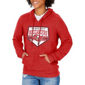Zubaz NFL للسيدات الرسومات الماس Lightweight Marled Hoodie in Kuwait