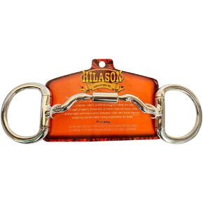 Bar H Equine 5 in Mouth Snaffle بت مع الفولاذ المقاوم للصدأ | قطع الحصان الغربية | بت التدريب | بت | للخيول in Kuwait
