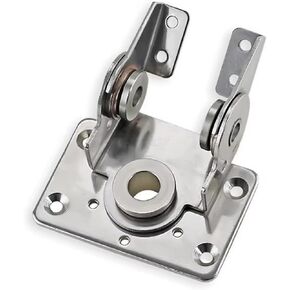 تدور الإمالة I-type torsion مفصلات مزدوجة المحور 304 معدات الفولاذ المقاوم للصدأ 1pcs in Kuwait