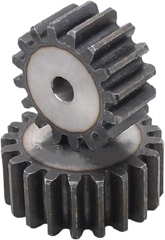 التروس الحلزوني الصناعي 1PCS 5 Mod Spur Gear 10/11/12/13/14/15 سمك الأسنان 40 مم 5 أمتار ترس النقل الكربوني (الحجم: 14 أسنان) in Kuwait