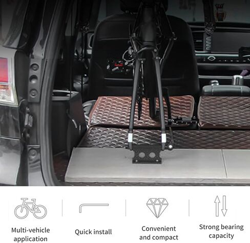 Flexman Bike Block Fork Mount ، دراجة أمامية أمامية قوس الألمنيوم سبيكة الأمامية شوكة الأمامية مقطع مع المسمار للمركبات مقطورة بيك آب شاحنة in Saudi Arabia