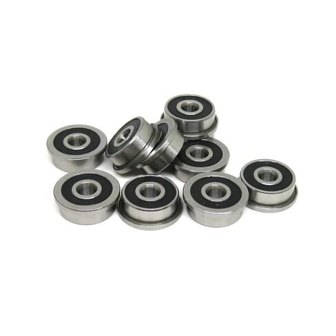 10pcs F623 F686 F688 F689 F695 F696 F698-2RS تحمل 5x13x4mm ممتلئ بأحمال كرات الأخدود العميقة (F623-2rs 3x10x4mm) in Kuwait