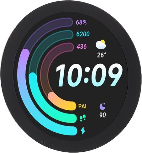32 Bit Round Display Development Board, High Performance Processor, WiFi Bluetooth 5, LCD 360x360 Capacitive Touch, Sound Decoder, 6 Axes Sensor, RTC Sensor, Low Power Consumption in Saudi Arabia