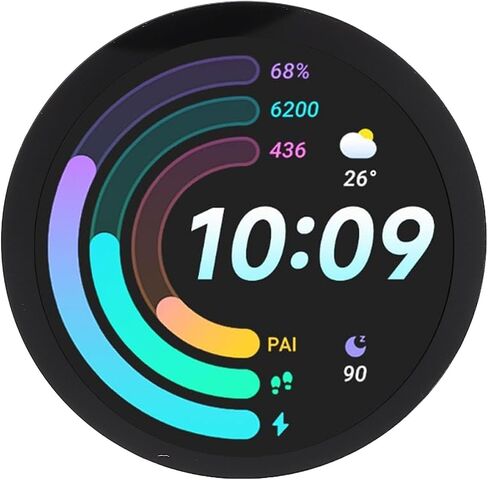 32 Bit Round Display Development Board, High Performance Processor, WiFi Bluetooth 5, LCD 360x360 Capacitive Touch, Sound Decoder, 6 Axes Sensor, RTC Sensor, Low Power Consumption in Saudi Arabia