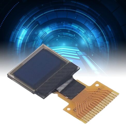 4Pcs OLED Display Module, 0.42in Organic Light Emitting Diode Display Module SSD1315 SPI IIC Interface 16Pin White Display Module for DIY Electronic Components in Saudi Arabia