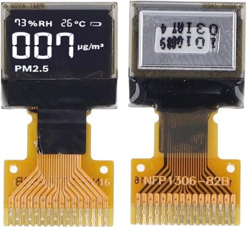 4Pcs OLED Display Module, 0.42in Organic Light Emitting Diode Display Module SSD1315 SPI IIC Interface 16Pin White Display Module for DIY Electronic Components in Saudi Arabia