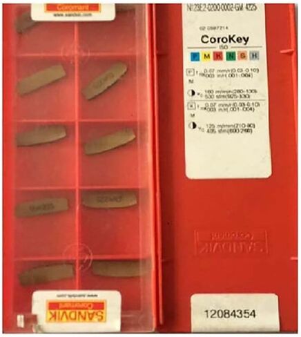Sandvik Coromant 100 ٪ N123E2 0200 0002 GM 4225 N123E2-0200-0002-GM 4225 أداة أخدود in Kuwait