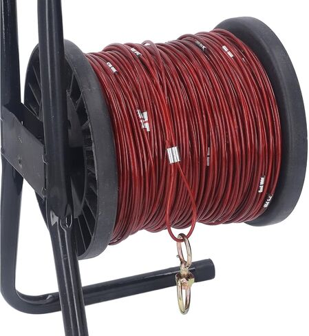 Steel Wire Measuring Rope 100M Clear Scale Construction Site Measuring Rope Steel Cable Wire Deep Well Measuring Rope in Saudi Arabia