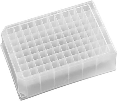 Porvair 219002 96 Deep Well Plate, 1 ml/Well, Polypropylene, Round Well, Raised Rim, DNase/RNase Free (Pack of 50) in Saudi Arabia