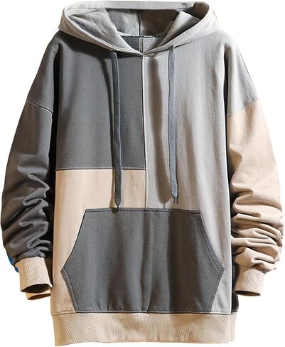 Zifipeoed Men's Casual Hoodie Long Sleeve Sweatshirt Streetwear Fashion Hip-Hop Pullover in Saudi Arabia