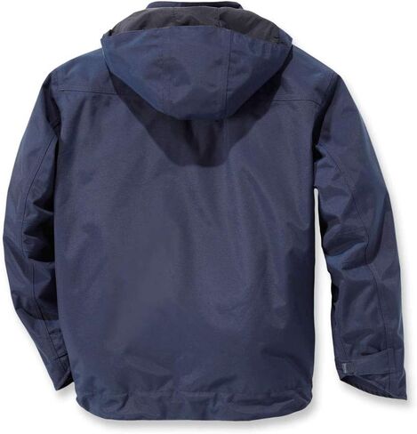 Carhartt Men's Big Storm Defender Loose Fit Heavyweight Jacket (Regular and Big & Tall Sizes), Navy, 3X-Large/Tall in Saudi Arabia