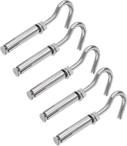 304 Stainless Steel Opening Expansion Hook, Wear Resistant Anti Rust Hook for Concrete Wall (M6) in Saudi Arabia