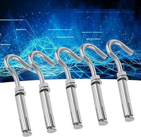 304 Stainless Steel Opening Expansion Hook, Wear Resistant Anti Rust Hook for Concrete Wall (M6) in Saudi Arabia