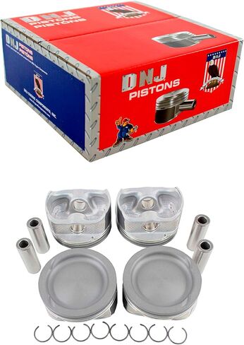 DNJ P484 Piston Set Standard for 2009-2022 Ford, Mazda, Mercury 3, 5, 6 2.5L L4 16V DOHC 2488cc in Saudi Arabia