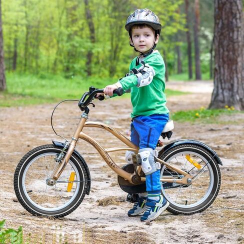 yunscm 2-pcs 16 "إطارات الدراجة Kid 16 × 2.125/57-305 و 16" أنابيب الدراجة الثقيلة صمام Schrader متوافق مع أنابيب و Kid Bike 16x2.0 16x2.10 16x2.125 16x2.15 إطارات الدراجات والدراجات (Y-1104) in Saudi Arabia