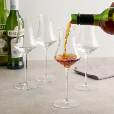 Spiegelau Willsberger Digestive Glasses Set of 4 - European-Made Crystal, Modern Cocktail Glasses, Dishwasher Safe, Professional Quality Cocktail Glass Gift Set - 9.9 oz in Saudi Arabia