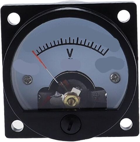 Voltmeter SO-45 AC 1V-800V Round Meter Voltmeter Black(10V) in Saudi Arabia