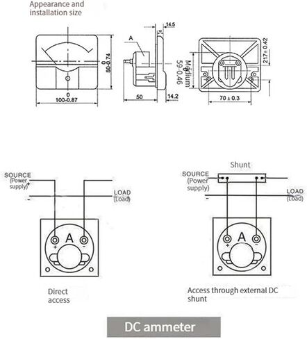 44C2 DC/75MV Voltmeter 80mmx100mm (30V -0-30V) in Saudi Arabia