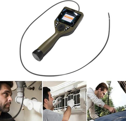 Fydun Industrial Digital Endoscope Sewer Camera 5 Inch HD 1280P IP67 6mm 360° Probe (US Plug 100-240V) in Saudi Arabia