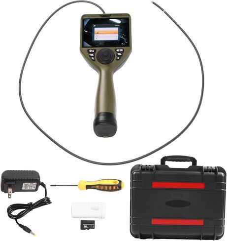 Fydun Industrial Digital Endoscope Sewer Camera 5 Inch HD 1280P IP67 6mm 360° Probe (US Plug 100-240V) in Saudi Arabia