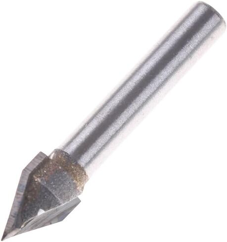6 ملم شانك تنجستن الصلب 60 درجة الخامس أخدود بتات CNC شاق النشط الأداة الخشبية 6x10mm in Saudi Arabia