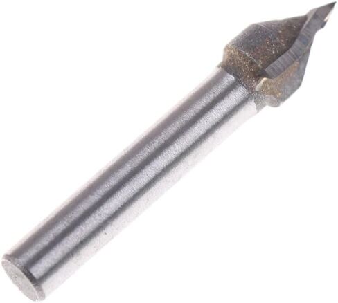 6 ملم شانك تنجستن الصلب 60 درجة الخامس أخدود بتات CNC شاق النشط الأداة الخشبية 6x10mm in Saudi Arabia