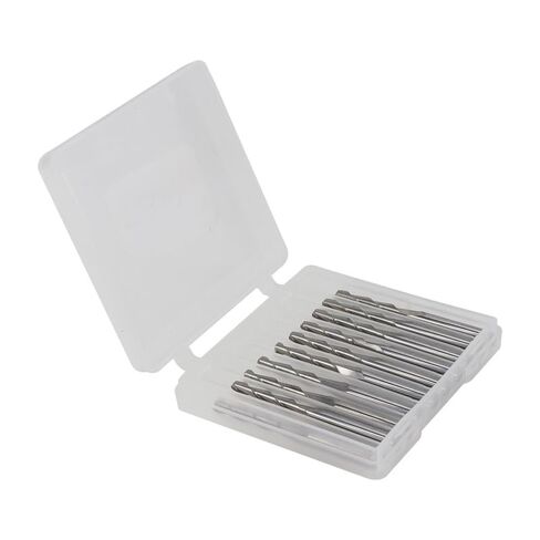 10pcs 3.175 Shank 2 Flute End Mill CNC جهاز التوجيه بتات الخشب/Carbide Milling Crbide (1.5xd3.175x8) in Saudi Arabia