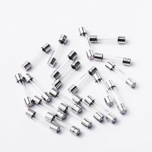 6x30mm 15a 250v الصمامات الزجاجية السريعة 15 أمبير فتيل 250 فولت 0.24x1.18 بوصة F15AL250V حزمة 20 in Kuwait