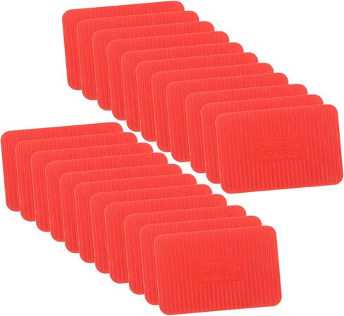 AmoSfun 100pcs حشوات مركبة بلاستيكية بلاستيكية نافذة نافذة نافذة الباب الحشود الهيكلية DIY دعم تحميل الحمل in Saudi Arabia