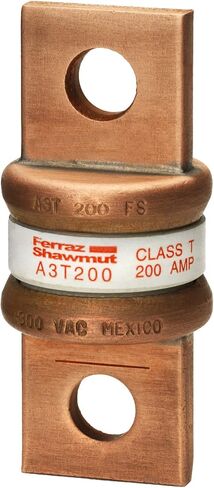 Mersen A3T Fast Action/Class T FUSE ، 300VAC/160VDC ، 200KA AC/50KA DC ، 200 أمبير ، 1-1/16 "قطر × 2-7/16" in Saudi Arabia
