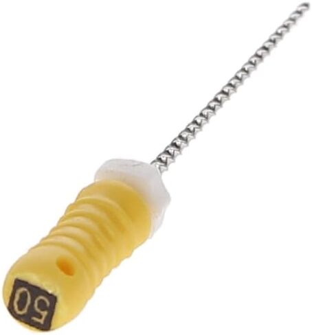 400211 HSB K-Files Flex-Type 21mm #50 الصلب الأصفر المقاوم للصدأ 6/PK in Saudi Arabia