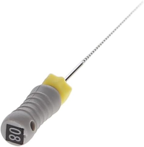 400213 HSB K-Files Flex-Type 25mm #08 Gray Stainless Steel 6/PK in Saudi Arabia