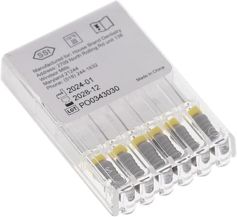 400213 HSB K-Files Flex-Type 25mm #08 Gray Stainless Steel 6/PK in Saudi Arabia
