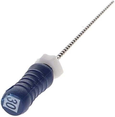 400206 HSB K-Files Flex-Type 21mm #30 Blue Stainless Steel 6/PK in Saudi Arabia