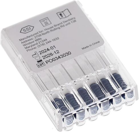 400206 HSB K-Files Flex-Type 21mm #30 Blue Stainless Steel 6/PK in Saudi Arabia