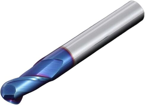 HRC65 BALL NOSTE END MILL R0.5-6 2 Flute Tungsten Carbide Cutter Router Bit Milling Tool 2 4 6 8 10 12 15 CNC Milling T (10 PCS ، R3X12XD6X50) in Saudi Arabia