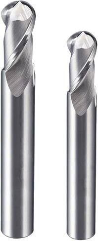 HRC45 55 65 2 Flute Ball End Mill Tungsten Carbide Cutter CNC Router Bit Milling Tool R0.5 6mm 8mm 10mm Metal MILLING Cutter(GUTONG,R6X12DX150L) in Saudi Arabia