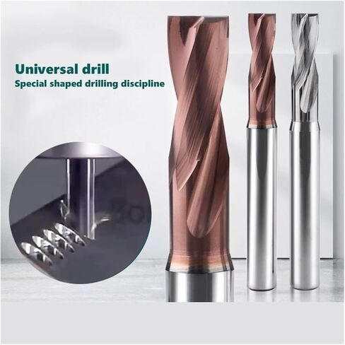 تنغستن فولاذ قاع مسطح الحفر 180 ° رأس مسطح الحفر CNC العنف السريع u الحفر contersink الوجه الوجه المنحني نصف سبائك (5.4x27x6x65) in Saudi Arabia