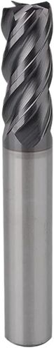 4 Flutes HRC70 Carbide End Mill Metal Steel Tungsten Milling Cutter CNC Machining Router 4 6 8 10 12-20MM Tungsten Metal Cutter(HRC70,5 PCS_9X25X10X75) in Saudi Arabia