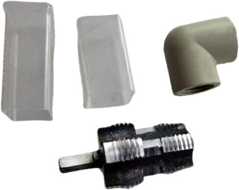 Steel PVC Pipe Tap 1/2" 3/4" Water Pipe Internal Thread Opener Hand Tools for Electric Drill Compatible Pipe Threader in Kuwait