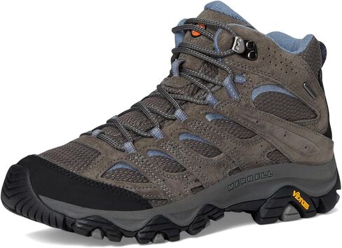 Merrell Women's Moab 3 MID Waterproof Hiking Boot, New Granite, 8 Wide in Saudi Arabia